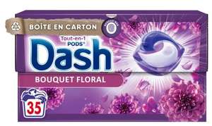 Boite de 35 capsules de lessive en capsules Dash Bouquet Floral Tout-en-1 Pods (via 13.97€ sur Carte Fidélité)