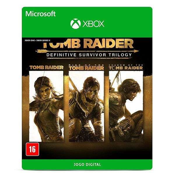 Tomb Raider: Definitive Survivor Trilogy sur Xbox One/Series X|S (Dématérialisé - Store Turquie)