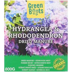 Sélection de sachets d'Engrais en Promotion - Ex : Engrais pour hortensias et rhododendrons Green Boots (800g)