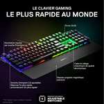 [Prime] Clavier gaming mécanique SteelSeries Apex Pro – Switch à Technologie OmniPoint, AZERTY