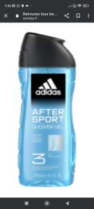 Gel douche Adidas After sport 250ml - Différentes variétés (via 1,19€ sur carte de fidélité)