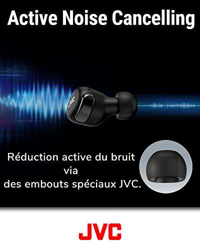 Écouteurs sans-fil JVC HA-Z330T - Bluetooth 5.2, réduction de bruit active