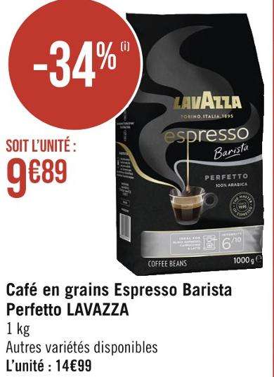 Café en grains Lavazza Barista Perfetto - 1kg –