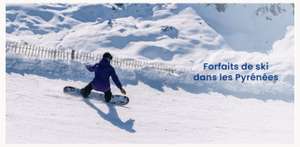 Sélection de Forfait de Ski en Promotion - Ex: Cauterets - Forfait Ski 6 Jours Toute la saison