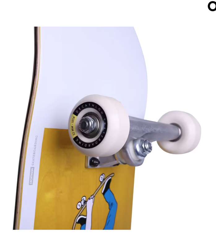 Skateboard Complete 500 Oxelo Bruce - Taille 8"