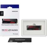 SSD Samsung 990 Pro MZ-V9P1T0GW - 1To avec dissipateur