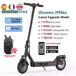 Trotinette électrique iScooter i9Max 500w + sac offert