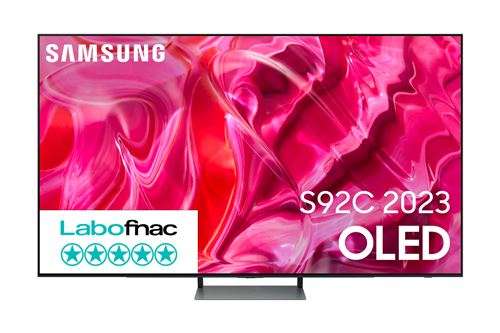 TV 55" Samsung TQ55S92C 2023 - OLED, 4K UHD, Smart TV, Gris (+ 100 euros compte fidélité avec le code promo)