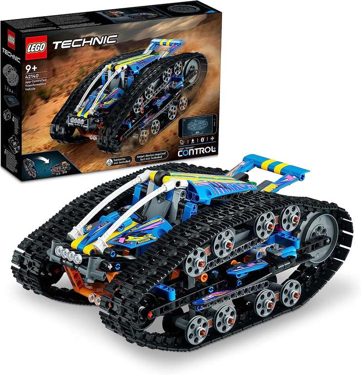 Jouet Lego Technic 42140 - Le véhicule Transformable Télécommandé