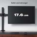 Support double Huanuo HNCM7 pour 2 Écrans/Moniteurs PC de 13-27 Pouces - VESA 75/100 (Vendeur tiers)