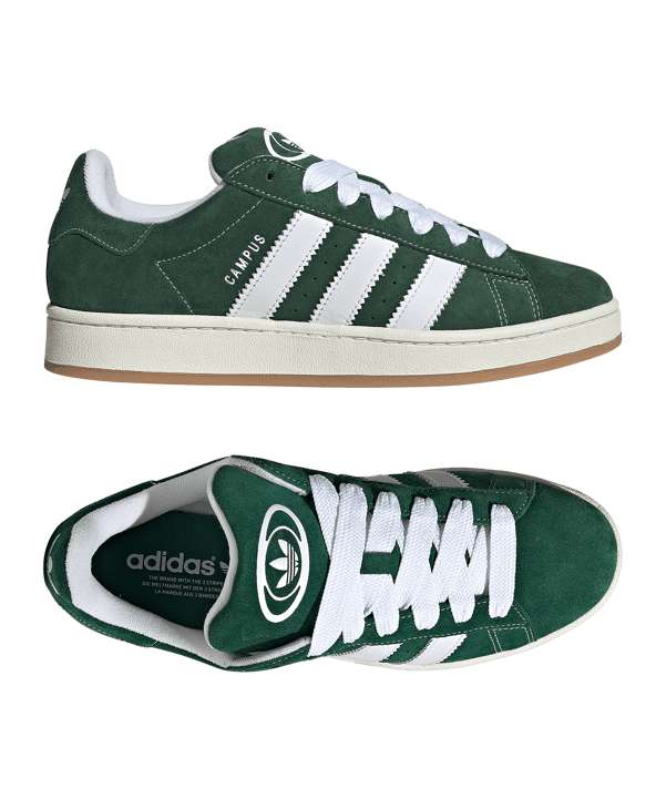 adidas gazelle silver green womens Adidas Campus 00s Collegiate Green – Newcop main image 1