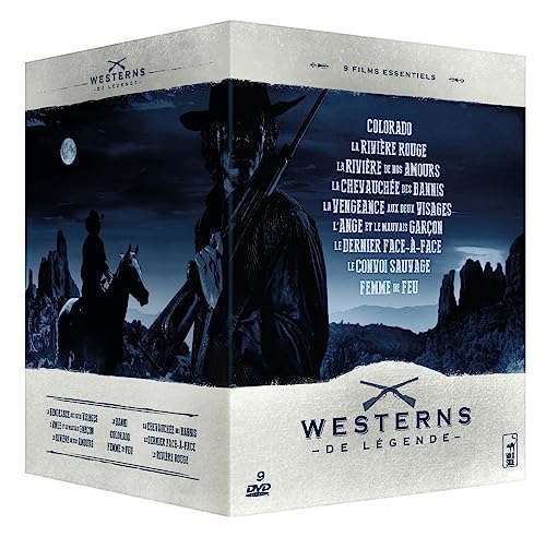 Coffret DVD : Westerns de légende - 9 Films essentiels –