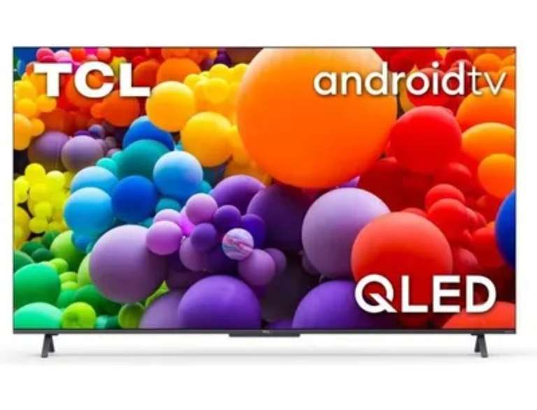 TV 75" TCL 75C721 - QLED, UHD 4K, Dolby Vision, Android TV, son Dolby Atmos, 3 x HDMI 2.1 (via ODR de 100€)