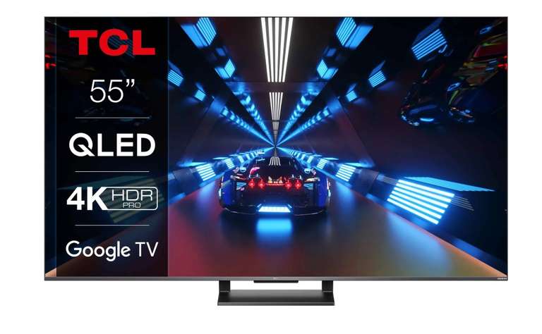 TV QLED 55" TCL 55QLED860 - Google TV, 4K UHD, 144 Hz, HDMI 2.1, FreeSync