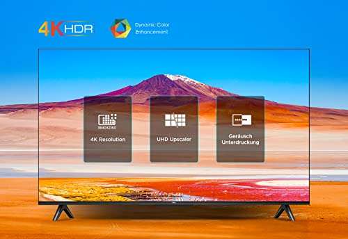 TCL 43P639 - Smart TV 43" avec 4K HDR, Ultra HD, Google TV, Game Master, Dolby Audio, Google Assistant intégré (Via coupon)