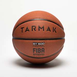 Ballon de Basket Tarmak BT500 - Taille 7, Marron FIBA