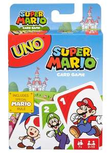 Jeu de société Uno Super Mario Bros (Via coupon)
