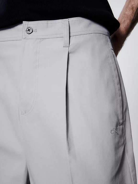 Pantalon Unisexe Calvin Klein - En Sergé De Coton, du XXS au XXL