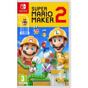 Super Mario Maker 2 Nintendo Switch (Via 5€ sur la carte de fidélité)