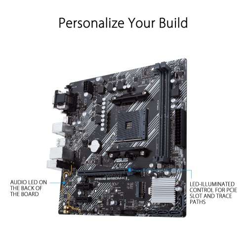 Asus Prime B450M-K II AMD - AM4, Micro ATX (Vendeur tiers)