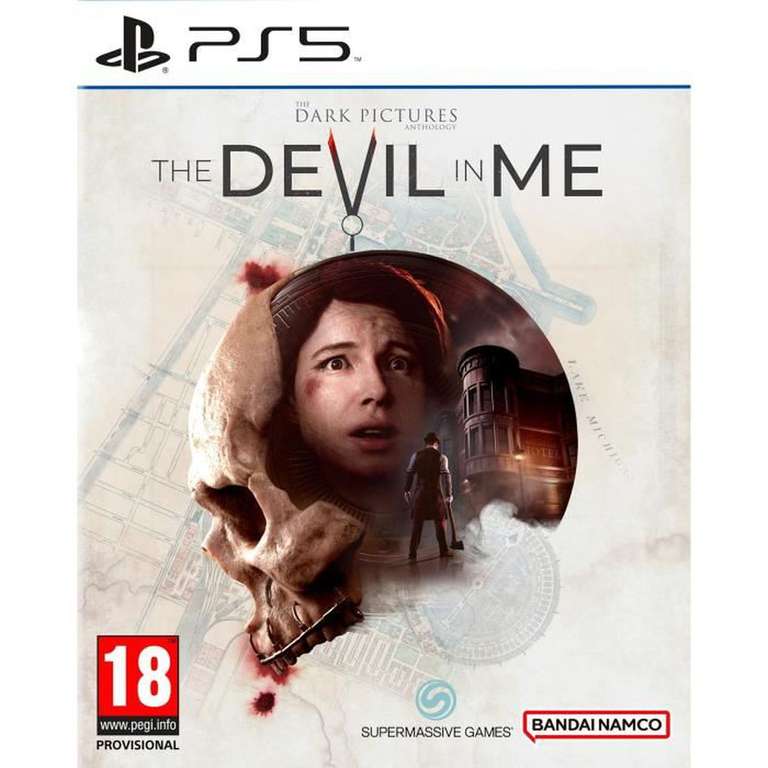 The Dark Pictures: The Devil In Me sur PS5 (+10% en cagnotte pour les CDAV)