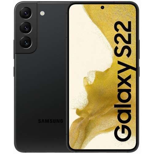 Smartphone 6.1" Samsung Galaxy S22 - 128 Go, Noir fantôme (+35.23e en Rakuten Points)