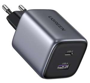 Chargeur UGREEN Nexode - 35W, GaN II Tech, USB-C + USB-A (Vendeur tiers)