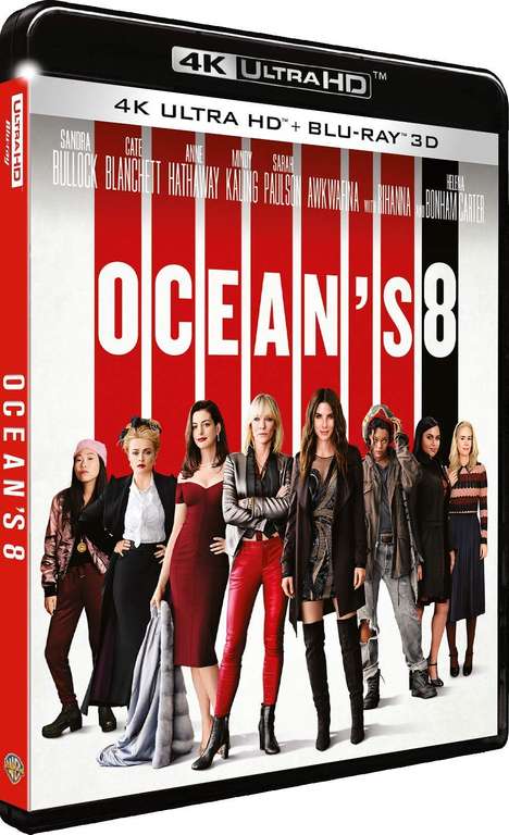 Blu-Ray 4K Ocean's 8 (+ Blu-Ray)