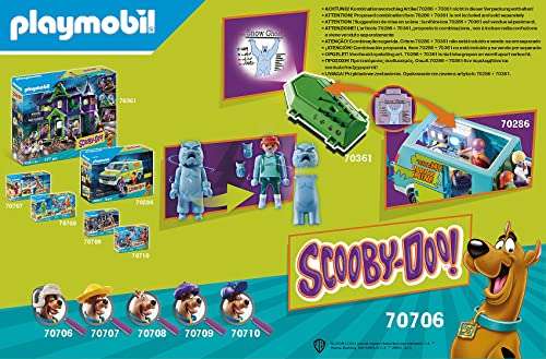 Jouet Playmobil Scooby-DOO avec Abominable Spectre des neiges 70706