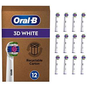 [Prime] Pack de 12 brossettes pour brosse à dents électrique Oral-B iO 3D White
