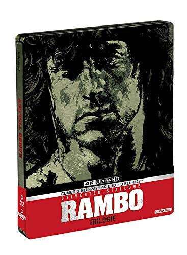 Blu-Ray 4K UHD SteelBook - Rambo Trilogie
