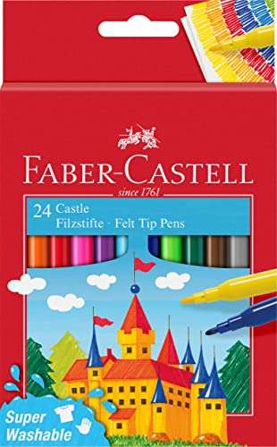 Lot de 24 feutres Castle Faber-Castell