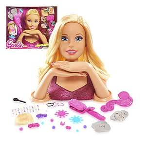 Tête à coiffer et à maquiller Barbie Deluxe - 30 Accessoires Cheveux & Maquillage