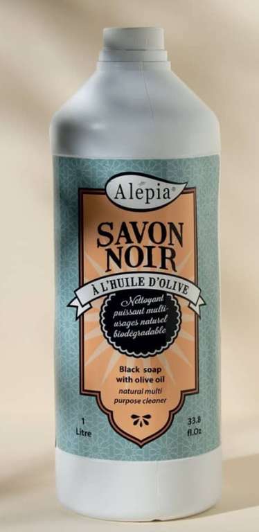 Savon noir liquide multi-usage Alépia