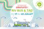 Bus et Transport à la demande gratuits du 17 au 22 juillet sur le Réseau Intercommunal de Voyage (RIV) - Ploërmel Communauté (56)