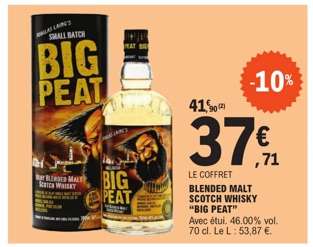 Acheter whisky tourbé au meilleur prix du net Whisky Peat