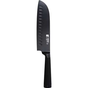 Couteau Santoku Bergner - Noir, 17.5 cm (via coupon)