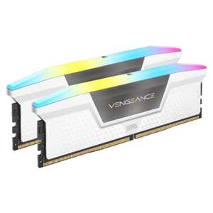Kit Mémoire Corsair Vengeance RGB DDR5 RAM - 64Go (2x32Go) 6000MHz CL30