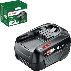 Batterie Bosch Home and Garden Akku-Paket PBA 18 V 4,0Ah W-C