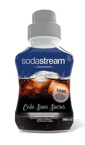 Sirop concentré cola sans sucres SodaStream - 500ml