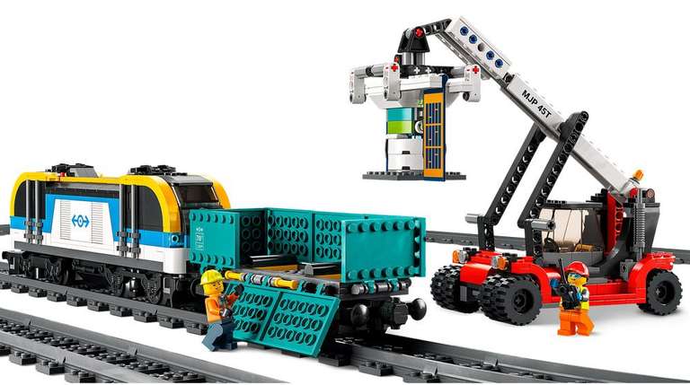 LEGO City 60336 - Le train de marchandises (Frontalier Belgique) –