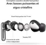 Ecouteurs sans fil Honor Earbuds 3 Pro - Bluetooth 5.2, Réduction de bruit active (Blanc)