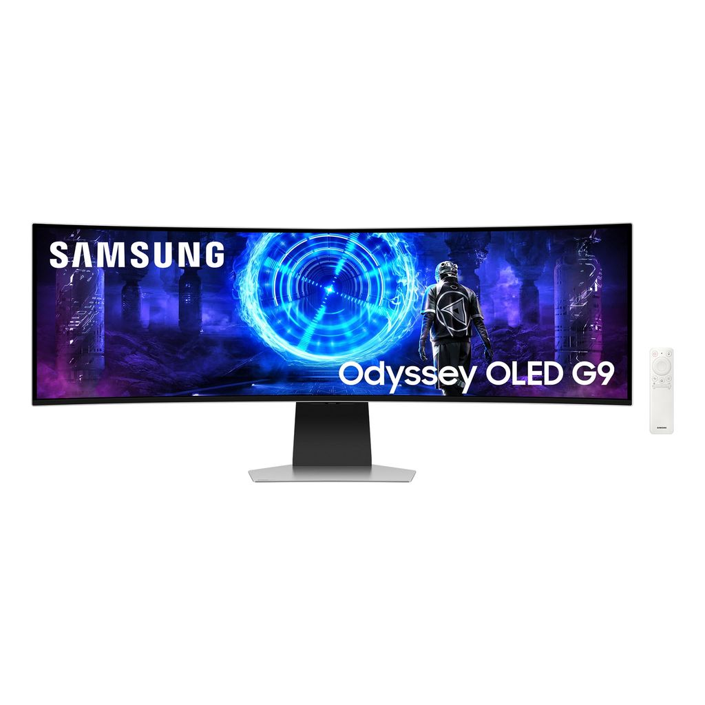 Ecran PC 49" Samsung Odyssey OLED G9 240Hz - Sans Reflet, 0.03ms, Dalle OLED 1800R, Résolution 5120 x 1440