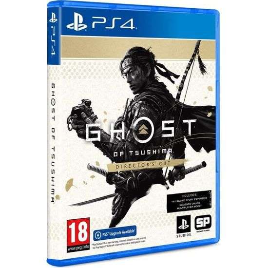 Ghost of Tsushima Director's Cut sur PS4 (mise à niveau PS5 à 9.99€)