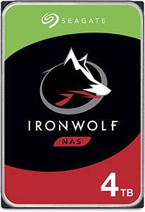 Lot de 2 disques durs 3.5" NAS Seagate IronWolf CMR ST4000VN008 - 4 To