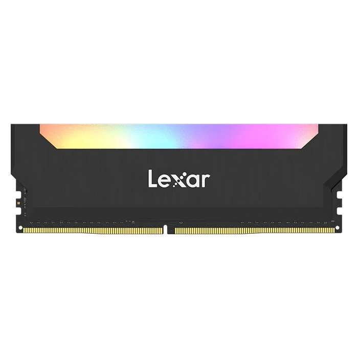 Kit mémoire RAM Lexar Hades LD4BU008G-R3600GDLH - 16 Go (2 x 8 Go), DDR4, 3600MHz, Cl 18, RGB