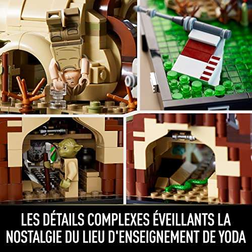 Lego Star Wars 75330 - Diorama de l’entraînement Jedi sur Dagobah (Via Coupon)