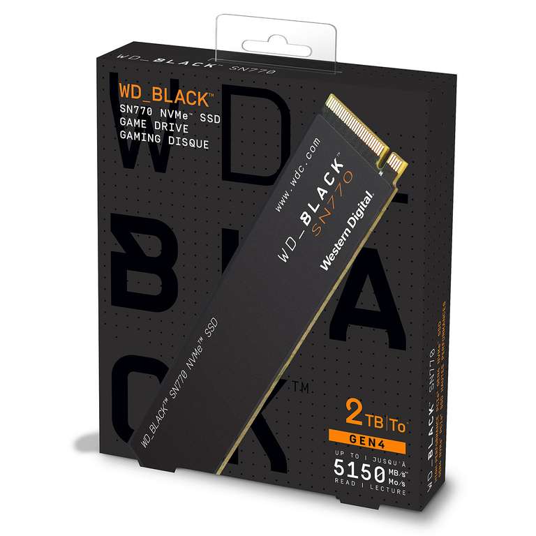 SSD Interne NVMe M.2 Western digital Black SN770 - 2 To (1fodiscount.com)