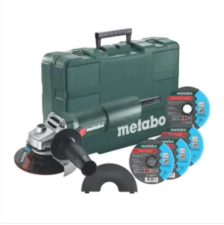 Metabo Coffret meuleuse d'angle Metabo 125 mm 750 W