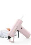 đ„ 15.92⏠| Mini pistolet Ă colle sans fil rose, chauffe rapide avec 20 bĂątons de recha Mini pistolet Ă colle sans fil rose, chauffe rapide avec 20 bĂątons de recharge (via remise panier - vendeur tiers)